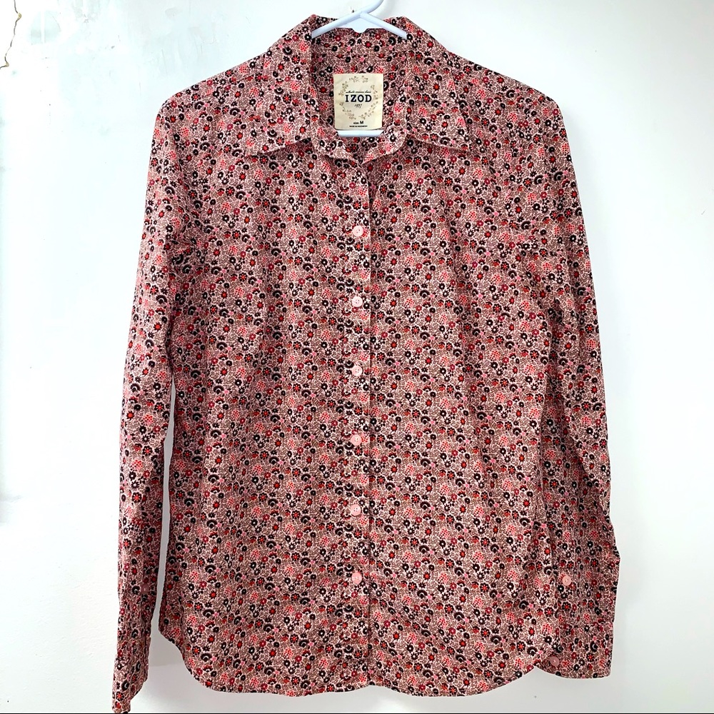 {NWOT} IZOD Button Down Shirt :: 100% Cotton